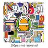 100 sheets stationery-308+309