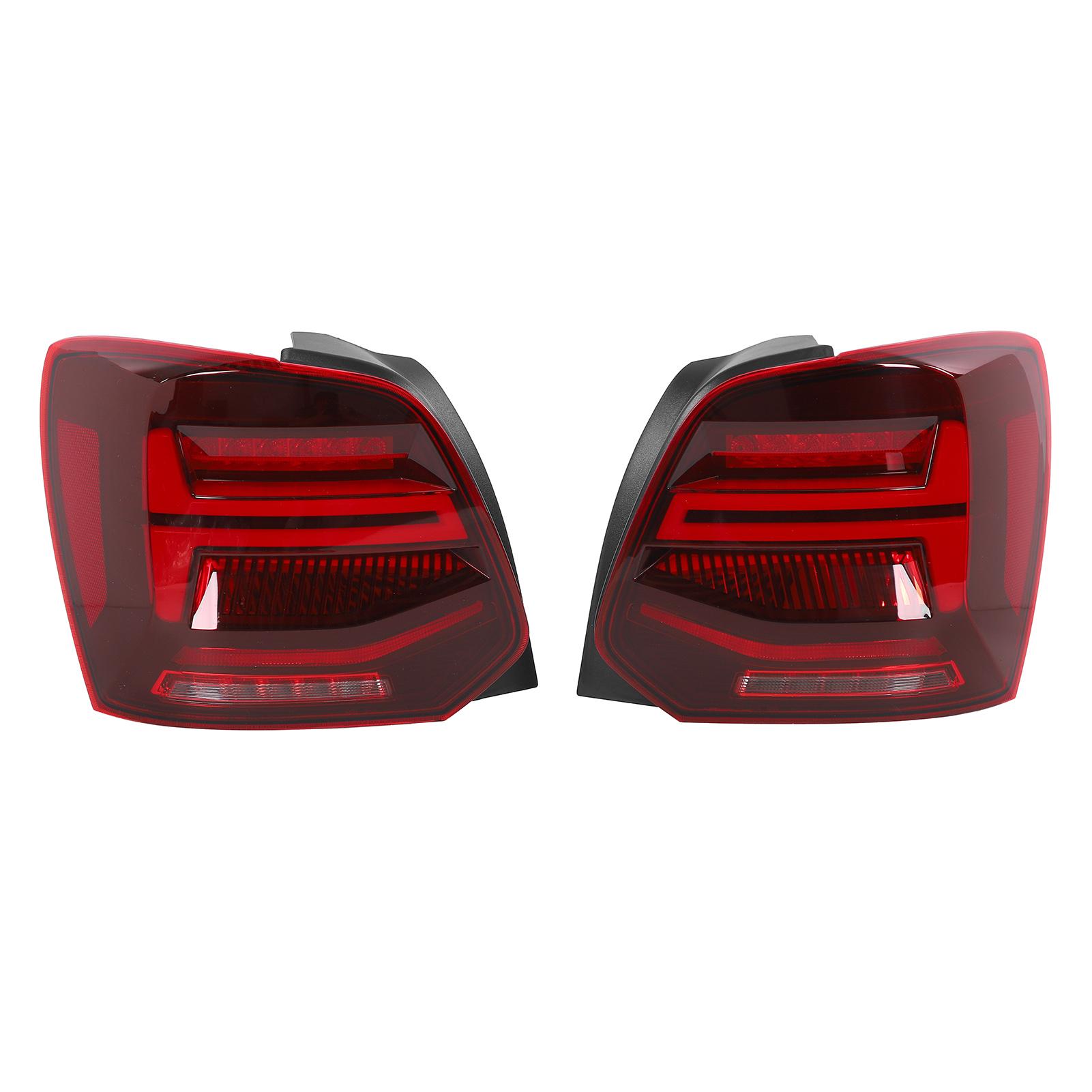 

VLAND Full LED Tail Lights Cherry Red Lens Dynamic Turn Signal Lamp IP67 Waterproof для RHD