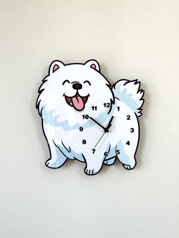 Panda Swing Wall Clock, A New Type of Simple, Creative and Silent Clock Decoration for Home Living Room Wall Mounting