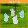 Adorable Glow In The Dark Resin Deer Miniature For Diy Garden Decor And Crafting