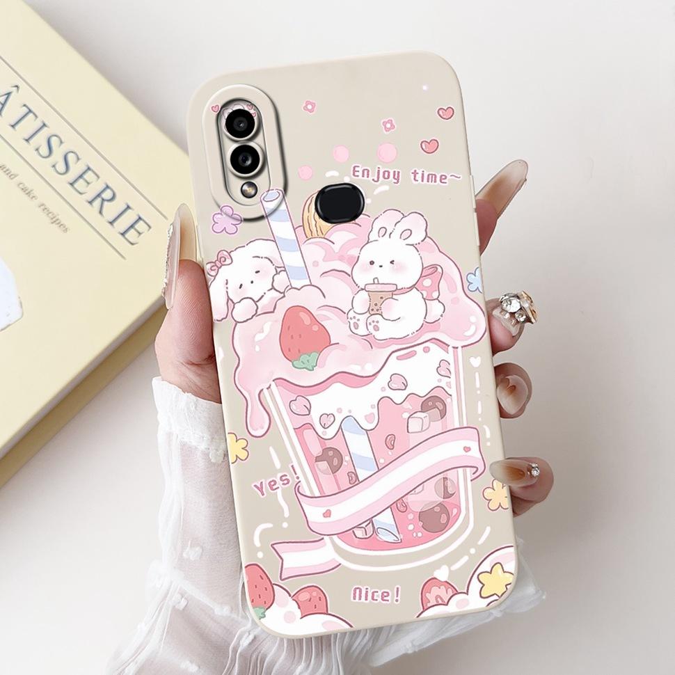For Samsung A10s Case A 10s Cover SM-A107F SM-A107M Cute Fashion Painted Cover Casing For Samsung Galaxy A10s Fundas Housing TPU