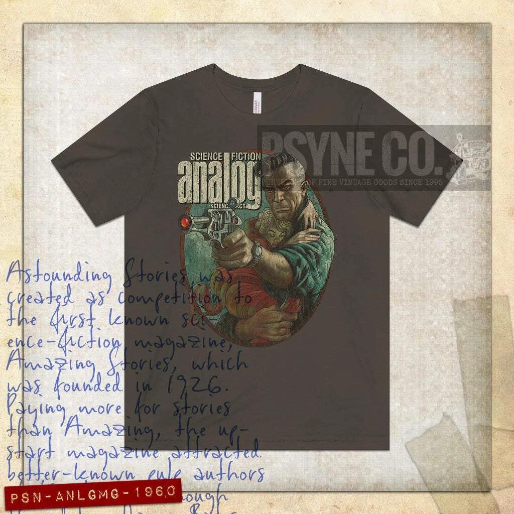 

Analog Magazine Raygun 1960 Vintage Men s T shirt 2XL