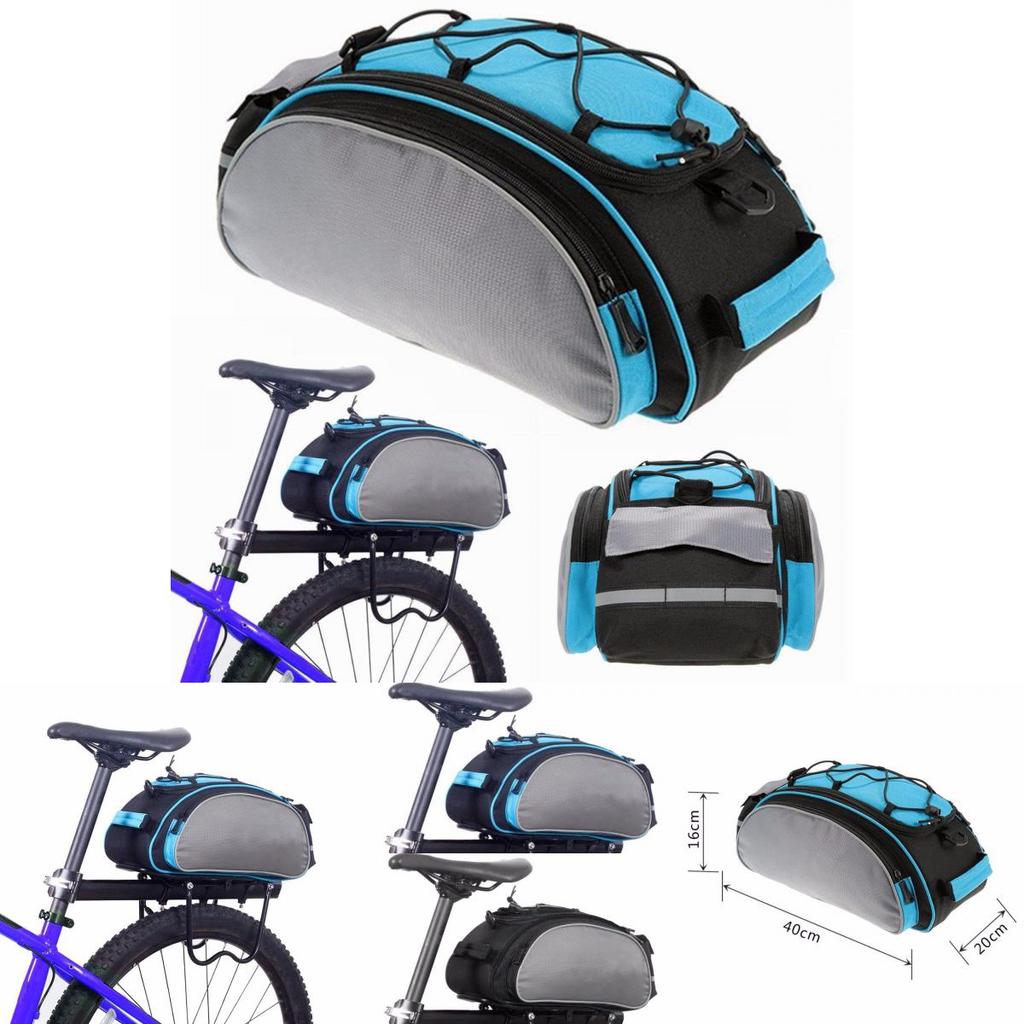 Premium Fahrradtaschen mit hoher Kapazität Satteltaschen Gepäckträger Hintere Sitztaschen für vielseitigen Gebrauch
