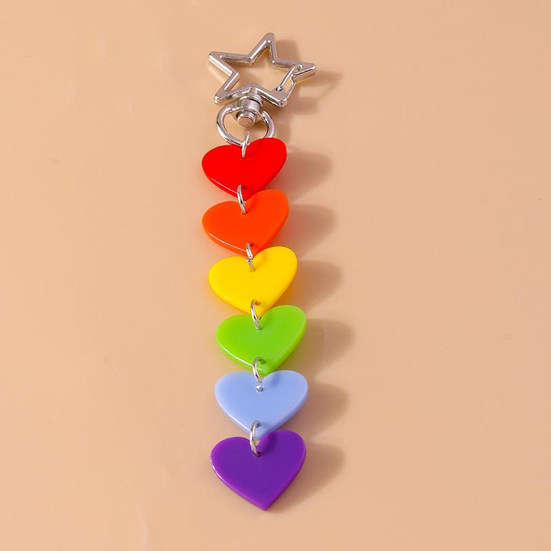 Lovely Acrylic Frog Keychain Men Women Animal Keyring Pendants for Car Key Holder Handbag Decor Handmade Jewelry Gifts