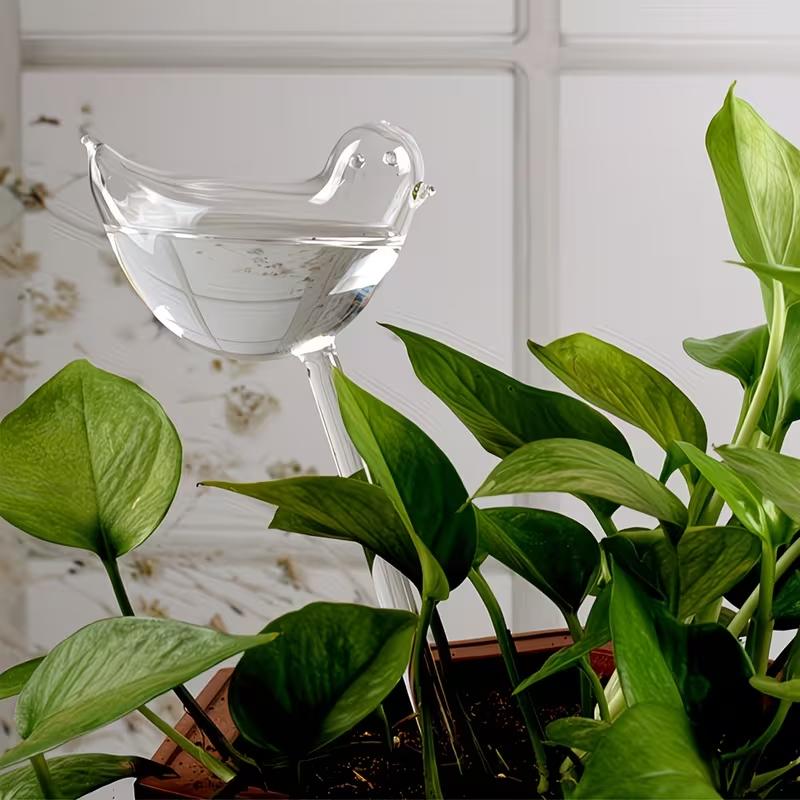 Imitation Glass Plastic Bird Automatic Water Dispenser Lazy Water Dispenser Travel Dripping Machine Lazy Water Dispenser Circula
