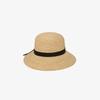 Women's Ribbon Strab Raffia Bucket Hat RK228E-56G 02S