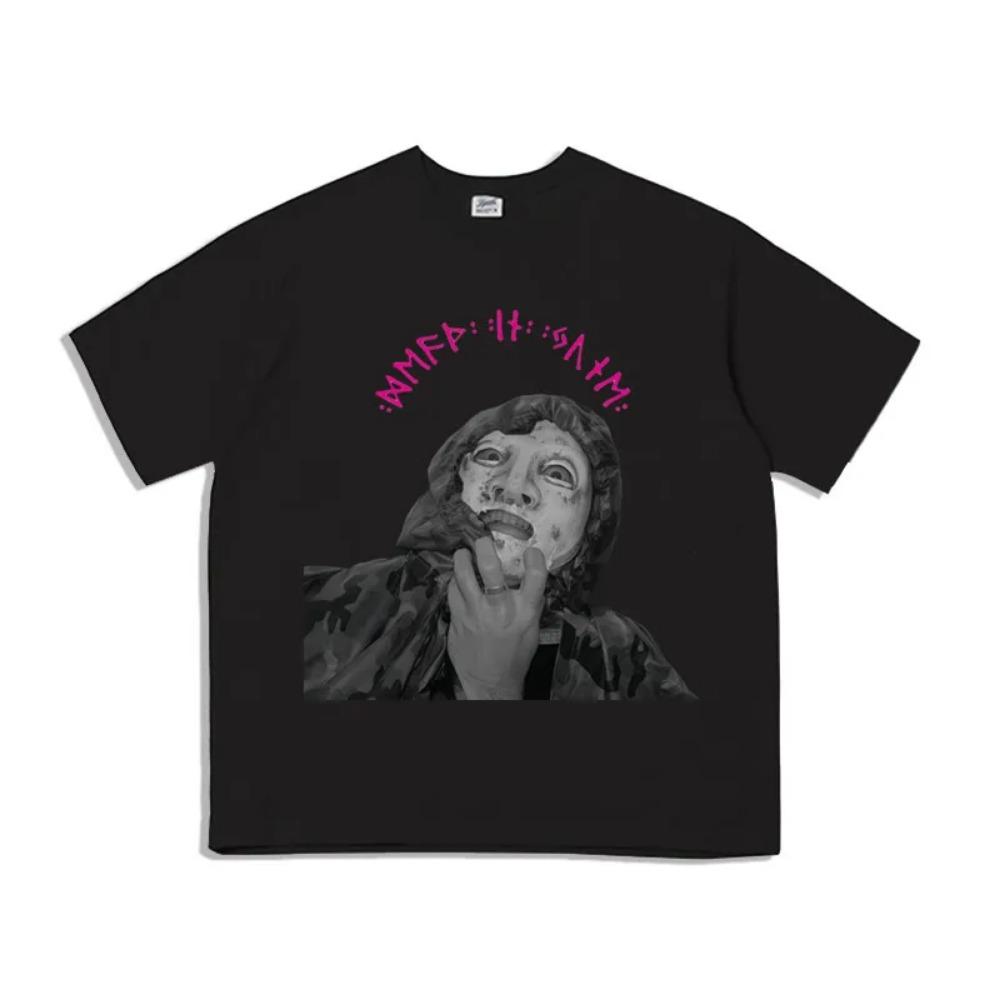 Death in June Folk Band Rock Kurzarm T-Shirt Herren- und Damenmode Lässig Hochwertig Motorrad Kurzarm T-Shirt