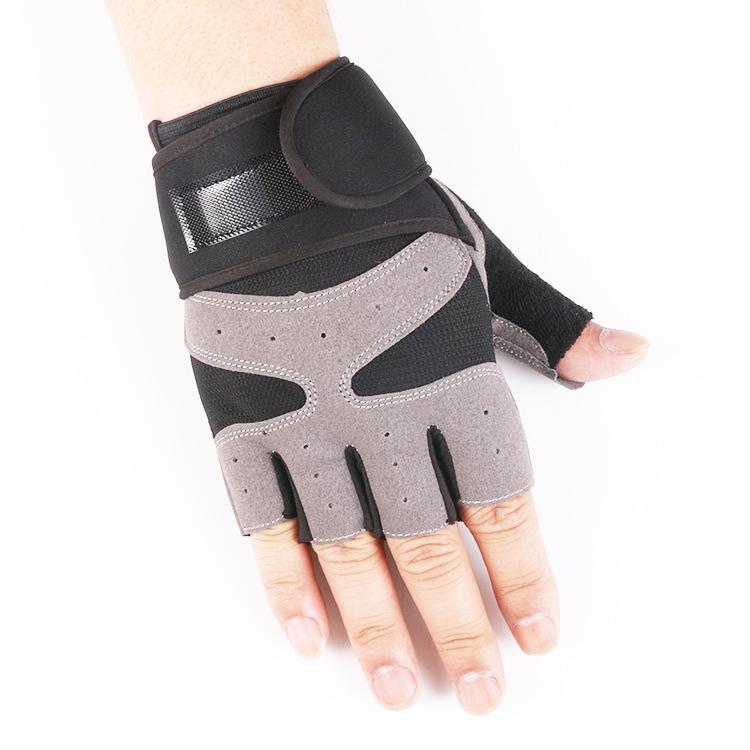 

Fitness Half Finger Gloves Weightlifting Gloves Training Men and Women Sports Half Finger Outdoor Cycling Motorcycle Gloves XL