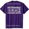 Funny Retirement 2026 Funny Soon to Retire Cotton T-shirts Men Women's Fashion Casual Tshirt Loose Oversized Streetwear T Shirt