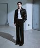DRAW FIT French Flare Slacks [Black]