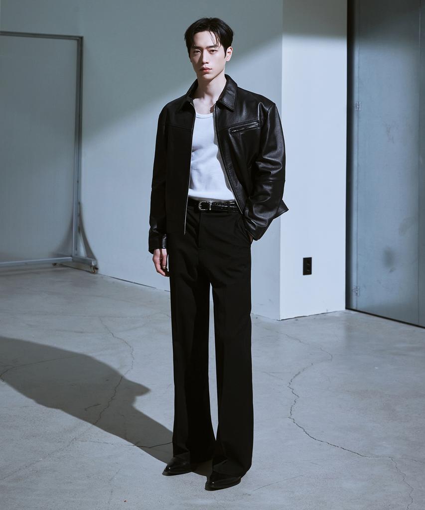 DRAW FIT French Flare Slacks [Black]