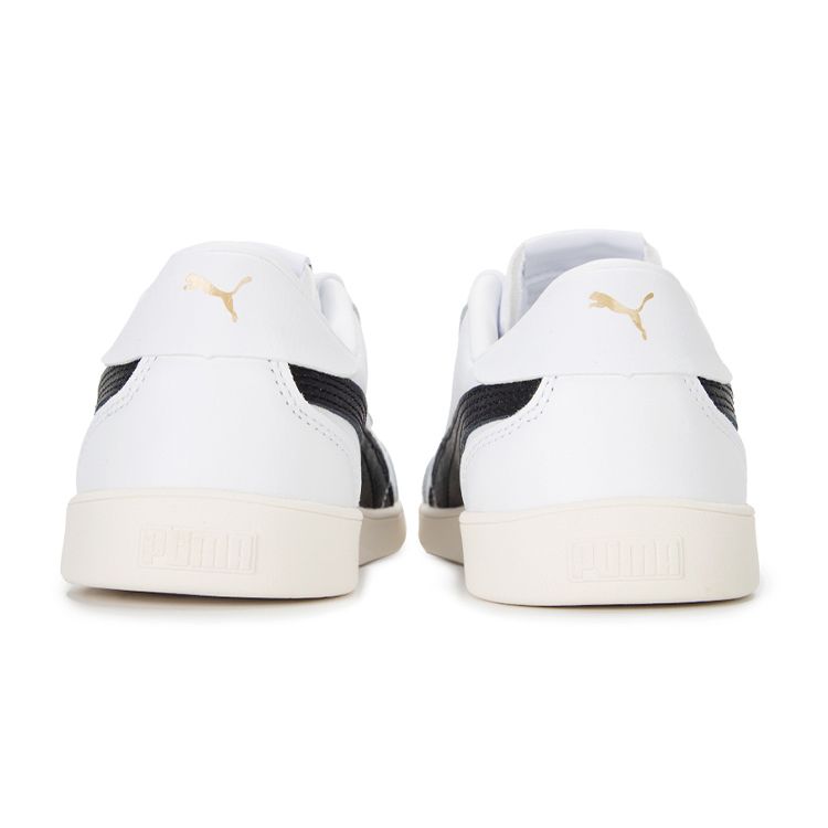 Puma Club 5V5 Low Top Sneakers Unisex Sneakers White Black Gold 389406-03