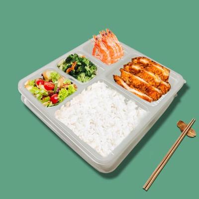 Minai Disposable 5-Compartment Meal Prep Containers