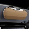 Multi-Purpose Car Glasses Box Portable Car Sunglasses Holder Car Driving Glasses Holder Eyeglass Case Sun Visor Storage Case