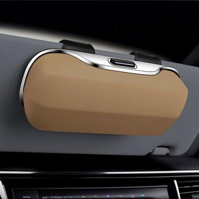 Sunglasses Holder Multi-Purpose Lightweight Sunglasses Clip Wear Resist Hard Shell Sunglasses Case for Car Visor