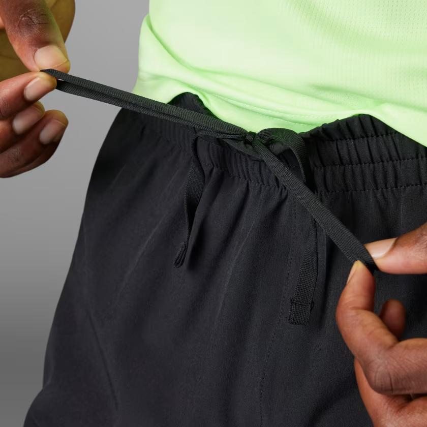 Adidas Run It Tko Pants With Monochrome Logo Men Bottoms Black IL7187