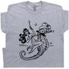 Vintage Mermaid T Shirt Cute Cowgirl Shirt For Women Ladies Men Cool Rodeo Funny Graphic Retro Western Southwest Theme Tee Unique Tshirt