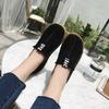 Suede Women Fashion Casual Flat Moccasin Comfy Loafer Shoes Big Size**