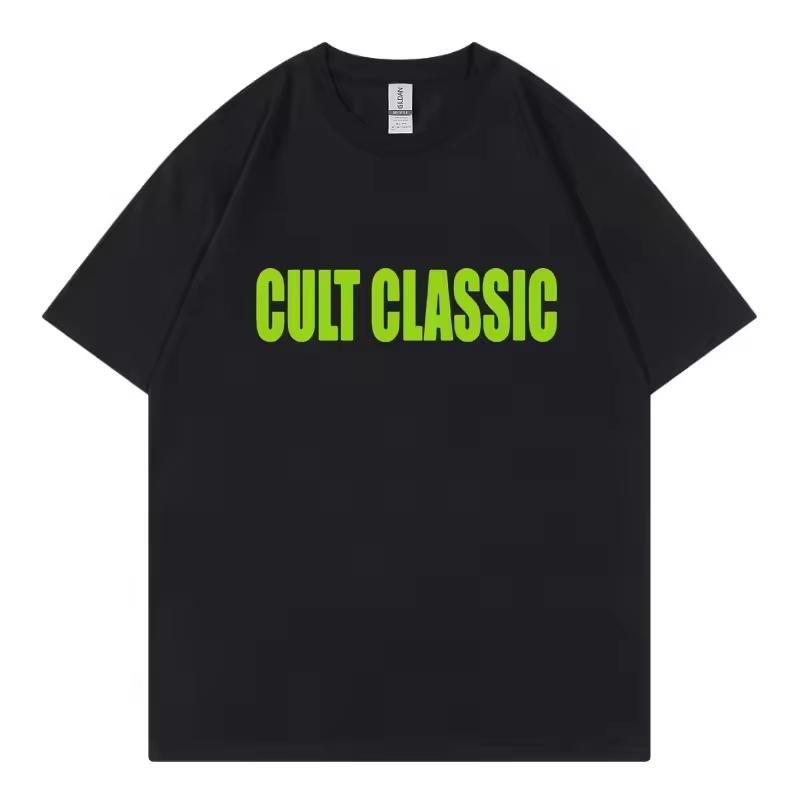 Charli XCX Brat Cult Classic Tshirts Summer Short Sleeve High Quality Cotton Teeshirt Streetwear Hip Hop Graphic Tshirt Casual