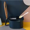 Seasoning Box Suit Four-Grid Kitchen Supplies MSG and Salt Shaker Household Multi-Grid Storage with Lid Condiment Dispenser