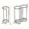 Stainless Steel Disposable Cup Holder Desktop No Punching Required Paper Cup Storage Rack Kitchen Living Room Office Cup Holder