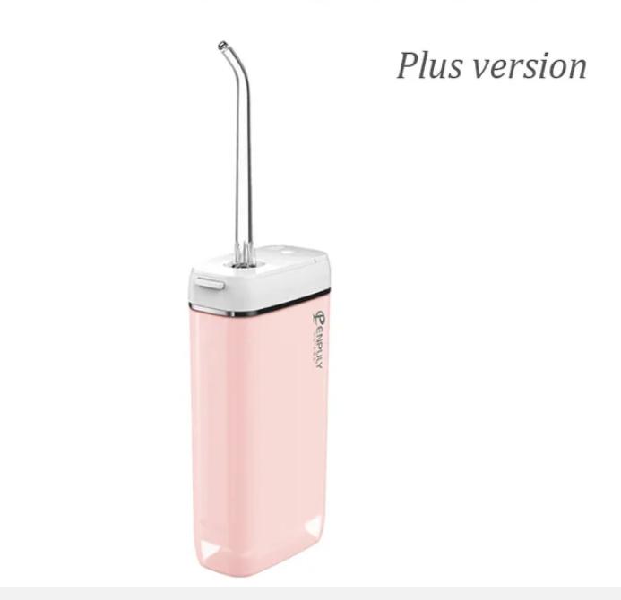 

ENPULY Ирригатор для полости рта M6 Plus Портативный стоматологический ирригатор для щек Ультразвуковой водный импульс для зубов Очиститель зубов для полости рта Зубная ирригатор