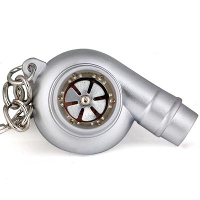 Creative Spinning New Charming Keychain Turbo Turbocharger Turbine Auto