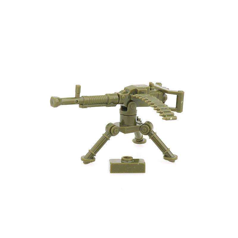 Military Soldier Figures Weapon Building Blocks Accessory Machine Guns Gatling Moxin Nagan Rocket Launcher Shield Toys Gift D124