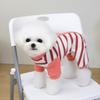 Winter Thickened Fleece Four-Legged Dog Pet Clothes Piano-Patterned Home Wear for Small Breeds Cold Weather Apparel