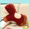 New Year Zodiac Year Of The Horse Plush Toy Cushion Animal Decor Gift For Home And Living Room