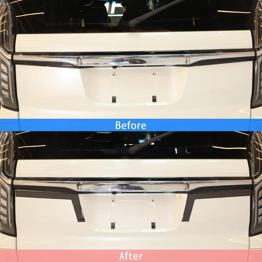 DIYUCAR Set of Car Tailgate Decorative Stickers for Honda JF3 JF4 Tail Automotive Decorative Exterior and Car Accessories 2-Piece N-BOX 2017-2021,