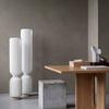 Nordic Modern Floor Lamp with LED Light Source Cloth Art Design White Silk Shade for Home Decor Living Room Restaurant Hotel