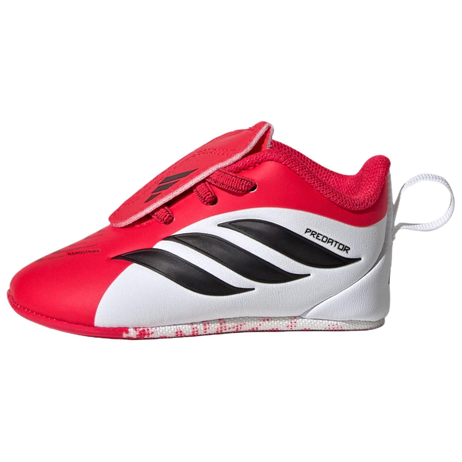 

Adidas Predator Crib I Soccer Style Comfortable Fit Low Top Walking Shoes Baby Shoes Black HQ9373 21
