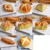 Creative Artificial Bread Stress Relief Model Toast Shape Photo Props Squeeze Slow Rebound Party Gift