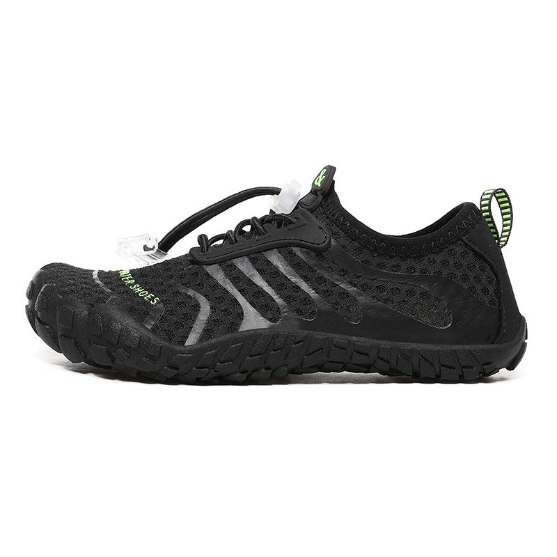 Children Pink Quick Lace Water Shoes Quick Dry Breathable Aqua Sneakers Kid Barefoot Beach Shoes Wading Diving Shoes