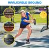 Non-Slip Pickleball Paddles Ribbed Handle Pickleball Training Equipment Pickle Ball Racket  Women