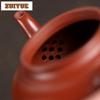 150ml Vintage Yixing Purple Clay Teapots Handmade Laughing Sakura Pot Raw Ore Dahongpao Mud Tea Soaking Kettle Zisha Teaset Gift