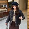 Autumn Winter Thicken Warm Parka Women Casual Sweety Solid Color Big Pocket Loose Jackets Outwear