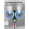 AEE2-Electric Mop Attachment For Dyson V7 V8 V10 V11 V15 Vacuum Attachment With 4 Mop Pads Dry And Wet Floor Mop Head