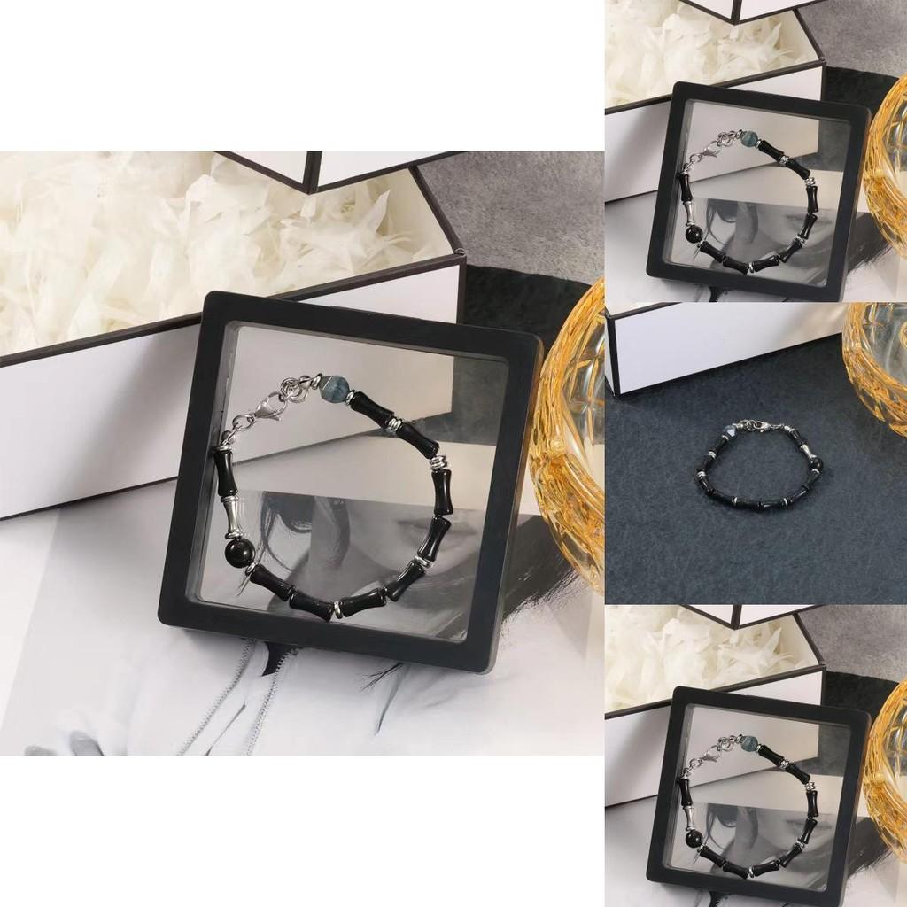 Fashion Unique Design Bracelet For Travel Souvenirs Elegant Black Style Bamboo