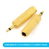 Stlxy 2Pcs Adapter Converter Speaker 6.5mm Male To 3.5mm Audio Stereo/mono Jack Female To 2 RCA Male Audio Jack Connectors