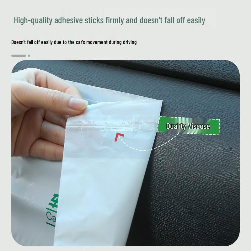 100-Count Adhesive Car Trash Bags