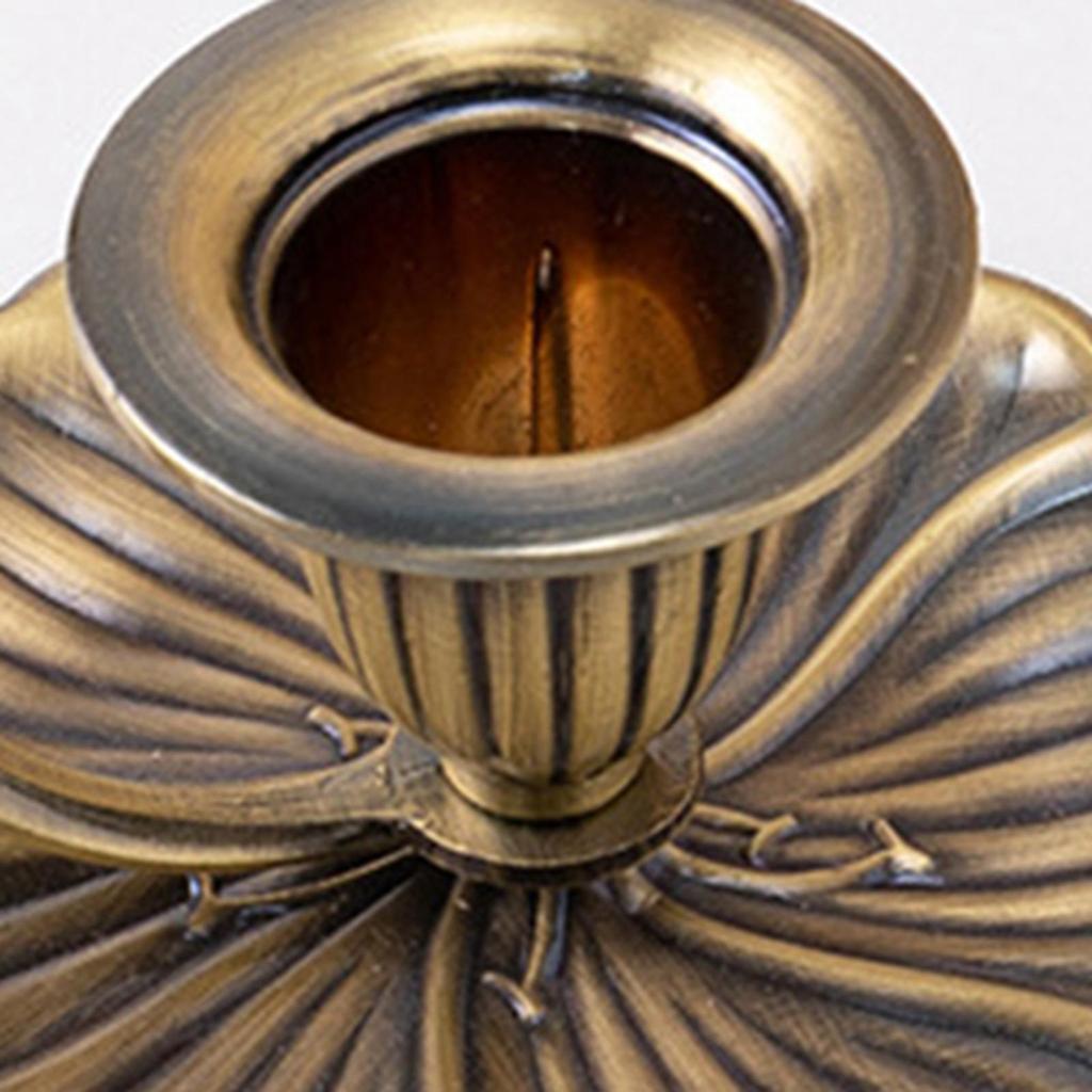 Vintage Taper Candle Stick Holder Retro Handheld Candlestick Holder