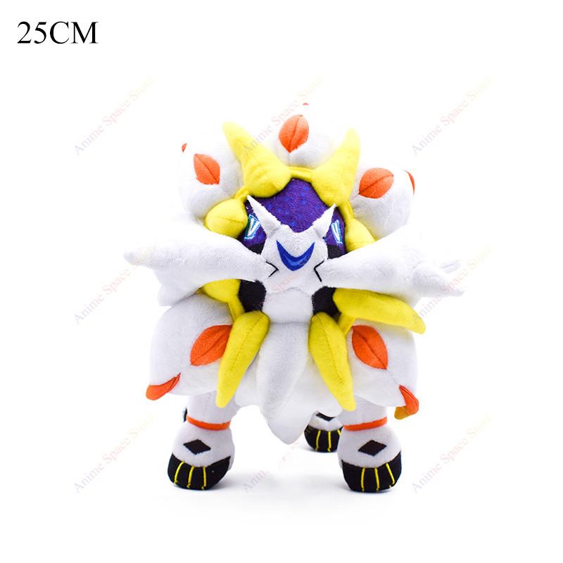 Plush Koraidon Miraidon Motorcycle Form Shiny Lycanroc Midday Form Lunala Solgaleo Zacian Zamazenta Stuffed Peluche Toys