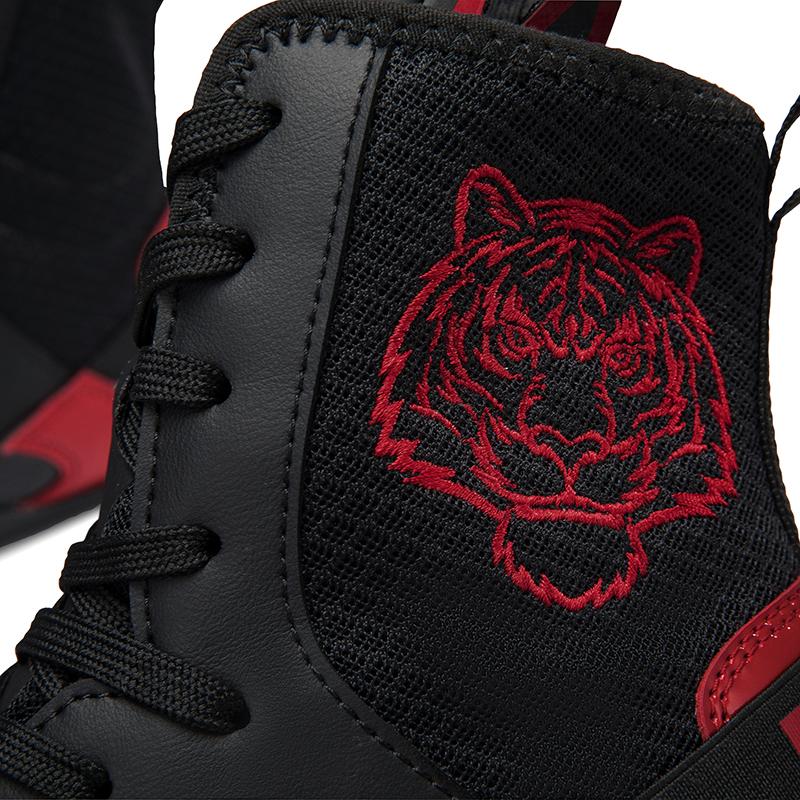 Unisex Boksschoenen Antislip Worstelen Vechten Boksschoenen Heren Rijlaarzen Motorlaarzen Dames Worstelwedstrijdschoenen