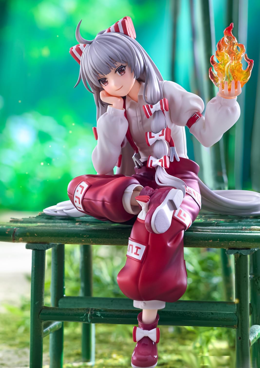 

Touhou Project Noodle Stopper Figure Fujiwara no Mokou Figure Official