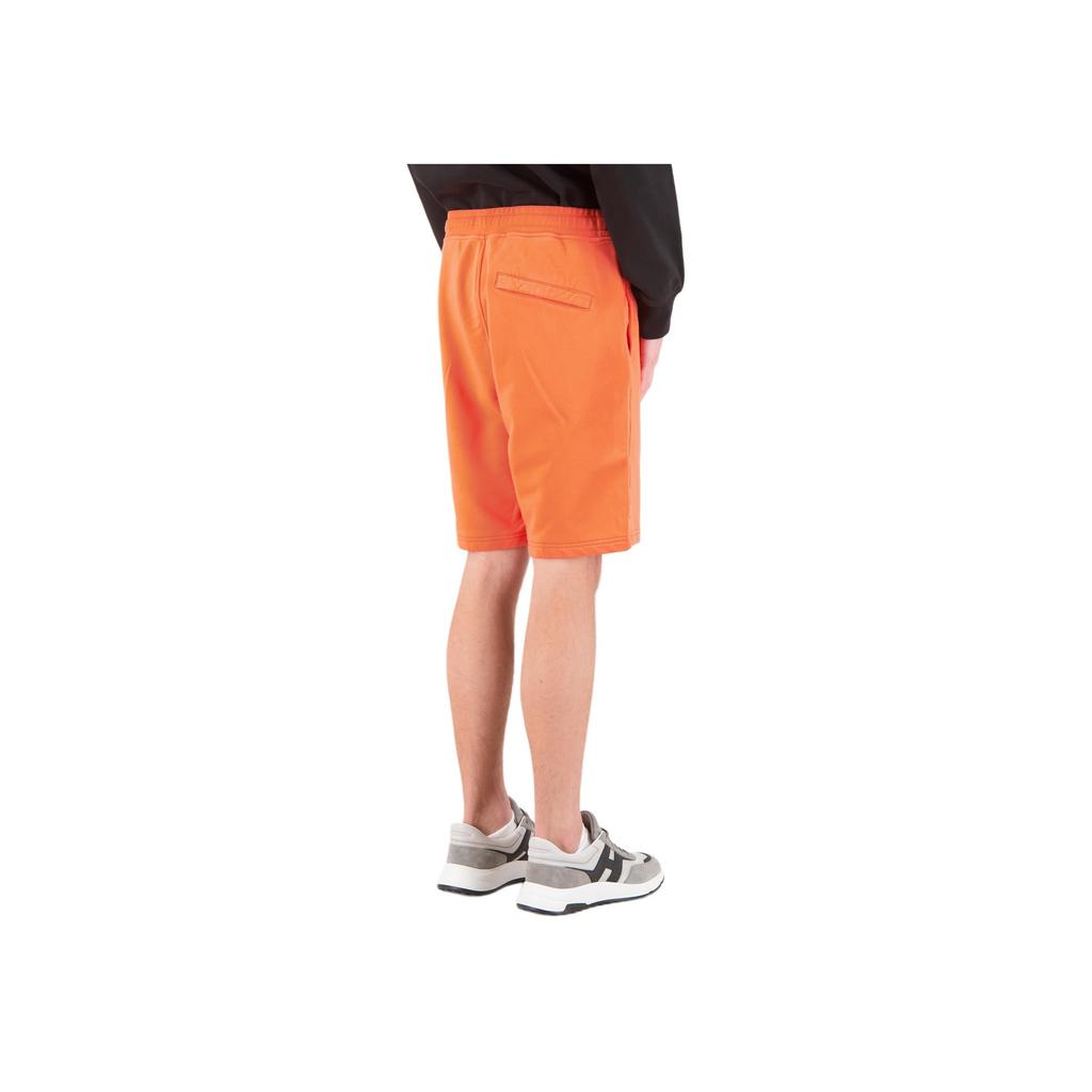 Stone Island Plain Mid-Waist Casual Shorts Men shorts Coral K1S156200012S0051-V008A