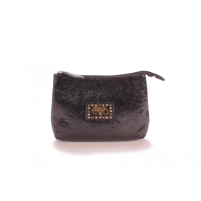 Pochette - le temps des cerises - history 5 - effet vintage doré - 100% pu - porté main