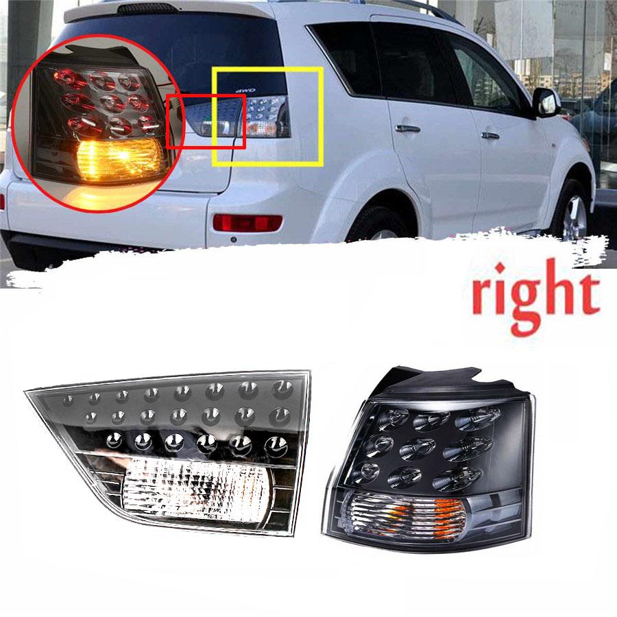 For Mitsubishi Outlander EX 2007-13 Inner & Outer Brake Light Tail Lamp Driver Right