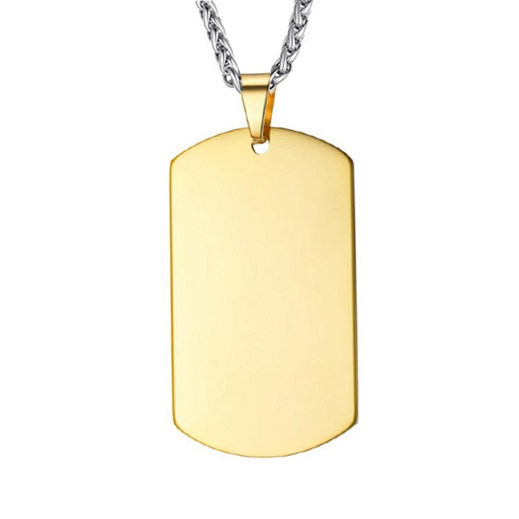 Men’s And Women’s Fashion DIY Personalized Necklaces Customized Commemorative Gifts